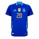 Argentina Alexis Mac Allister #20 Replike Gostujuci Dres Copa America 2024 Kratak Rukav
